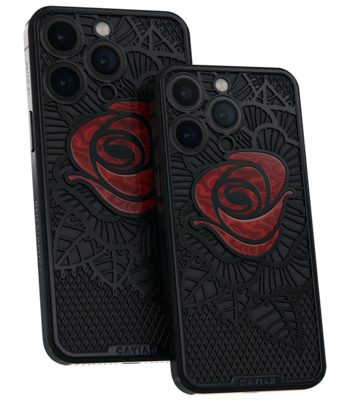 Кастом iPhone 18 Pro/Pro Max Алая Роза