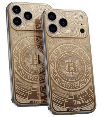 Кастом iPhone 18 Pro/Pro Max Биткоин 24K