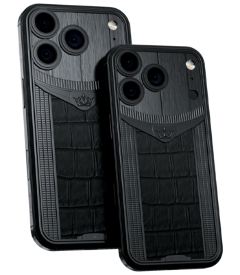 Кастом iPhone 17 Pro/Pro Max Чёрный Герцог