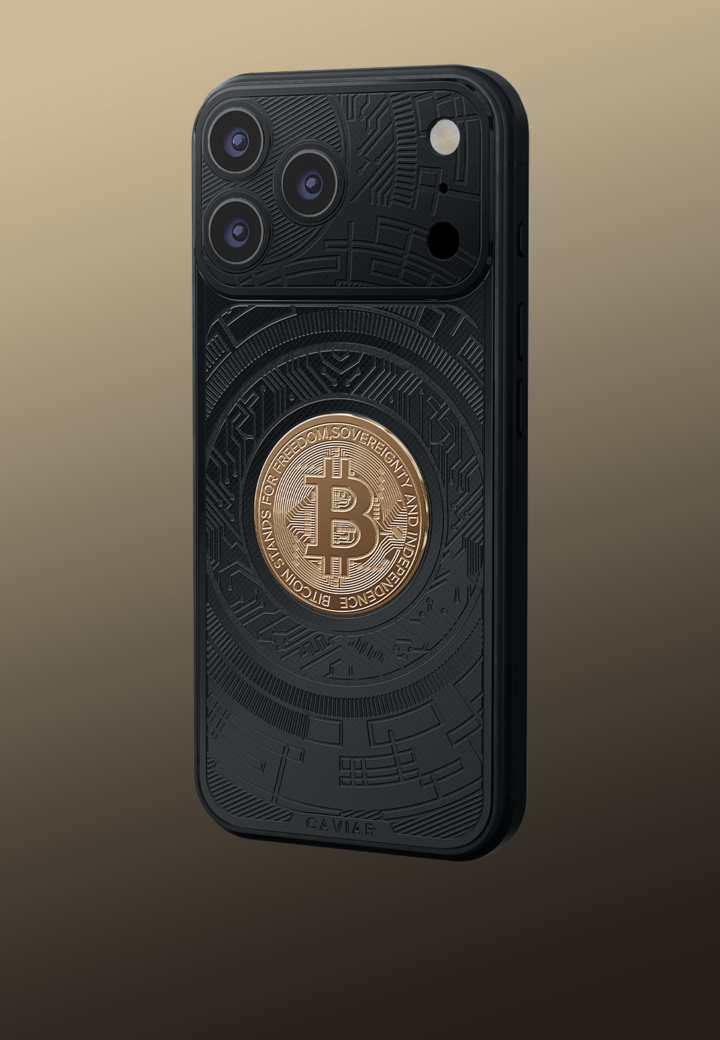 Правая сторона Черный Биткоин