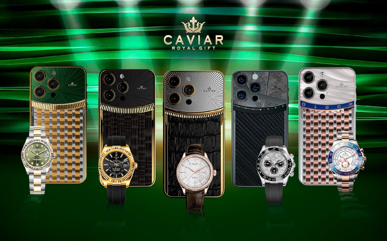 Caviar выпустил iPhone 13 Pro для Rolex